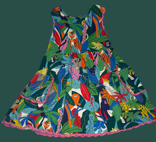 Tea Collection (Jungle Print) Dress