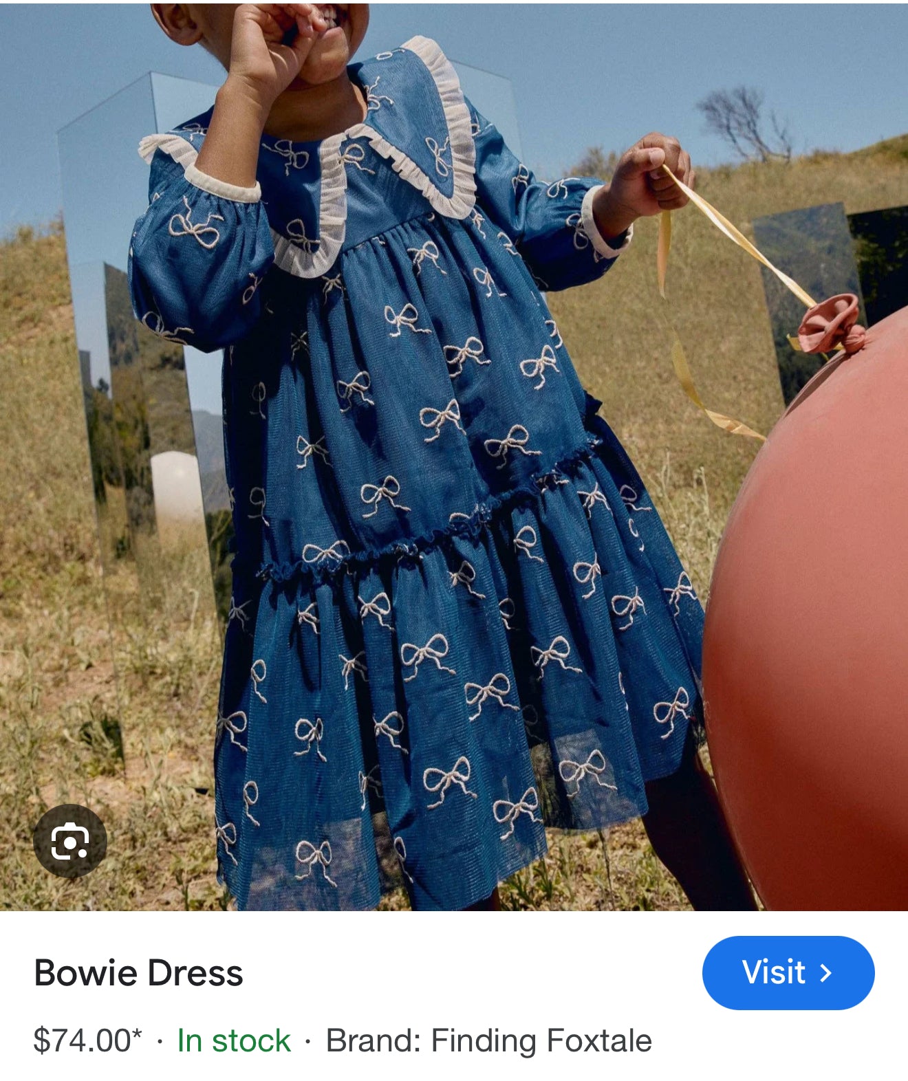 FINDING FOXTALE-“Bowie dress”